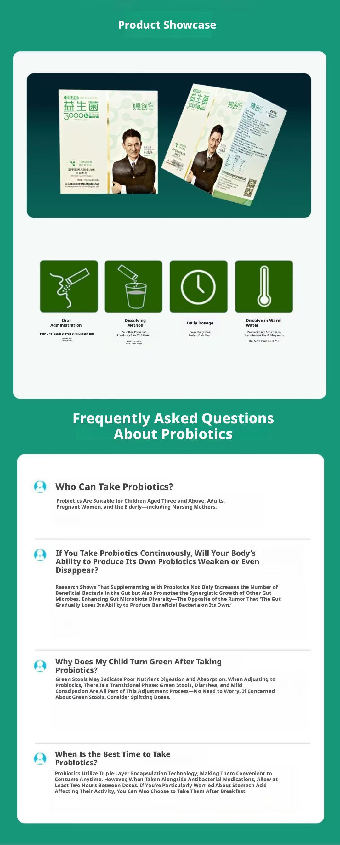 10 Probiotics + 8 Prebiotics Compound Probiotic - 5